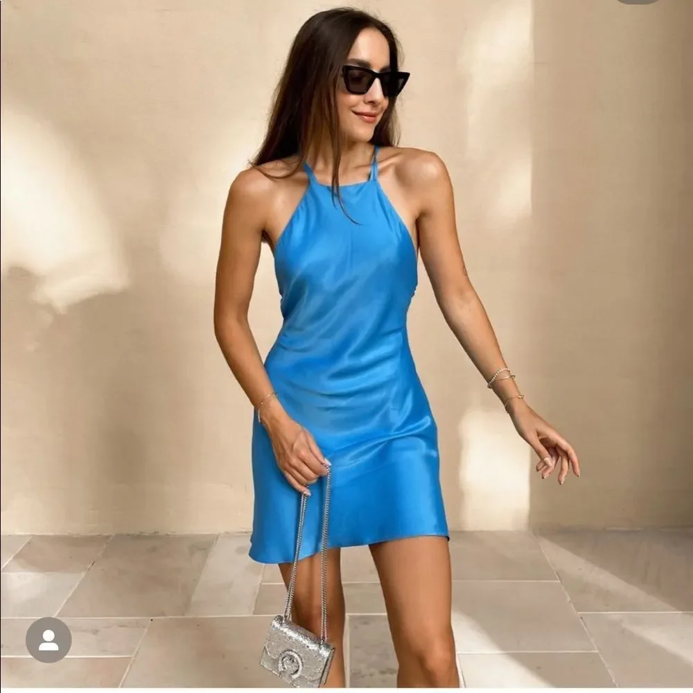 ZARA RING TRIM SLIP DRESS - Picture 13 of 16